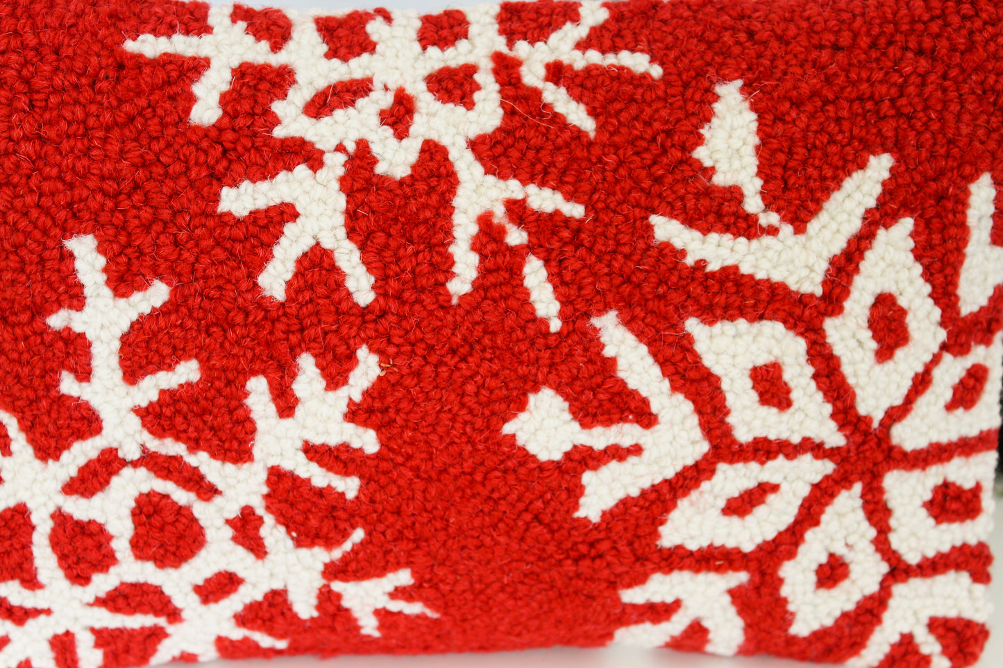 Snowflake Holiday Pillow