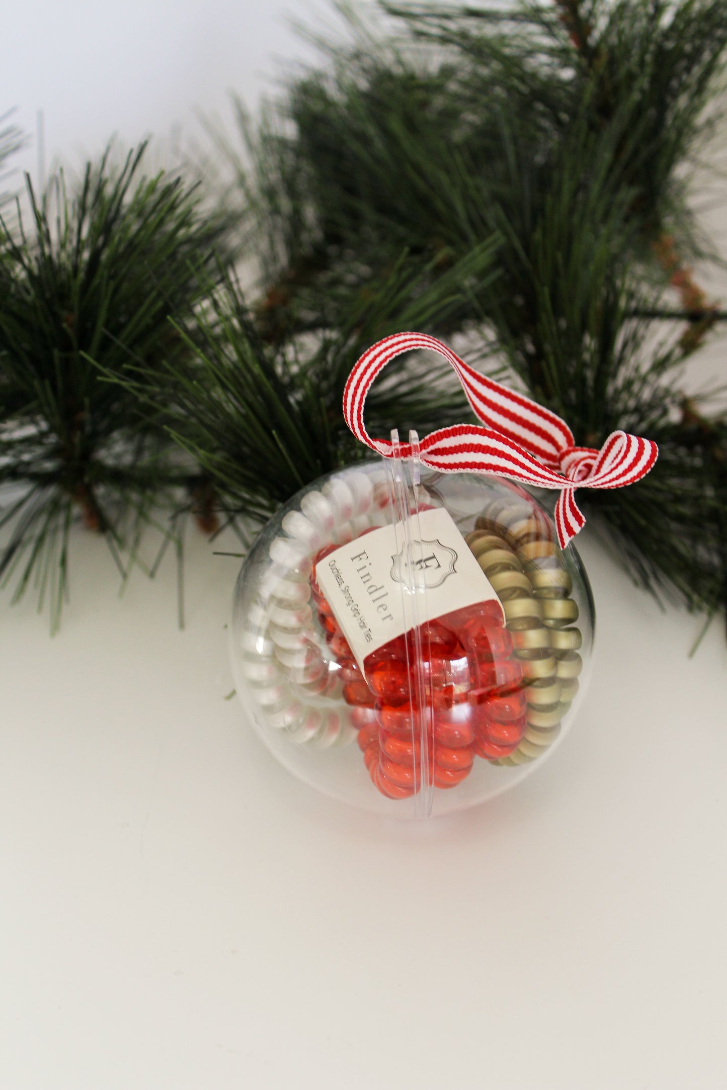 Holiday Hair Tie Ornaments