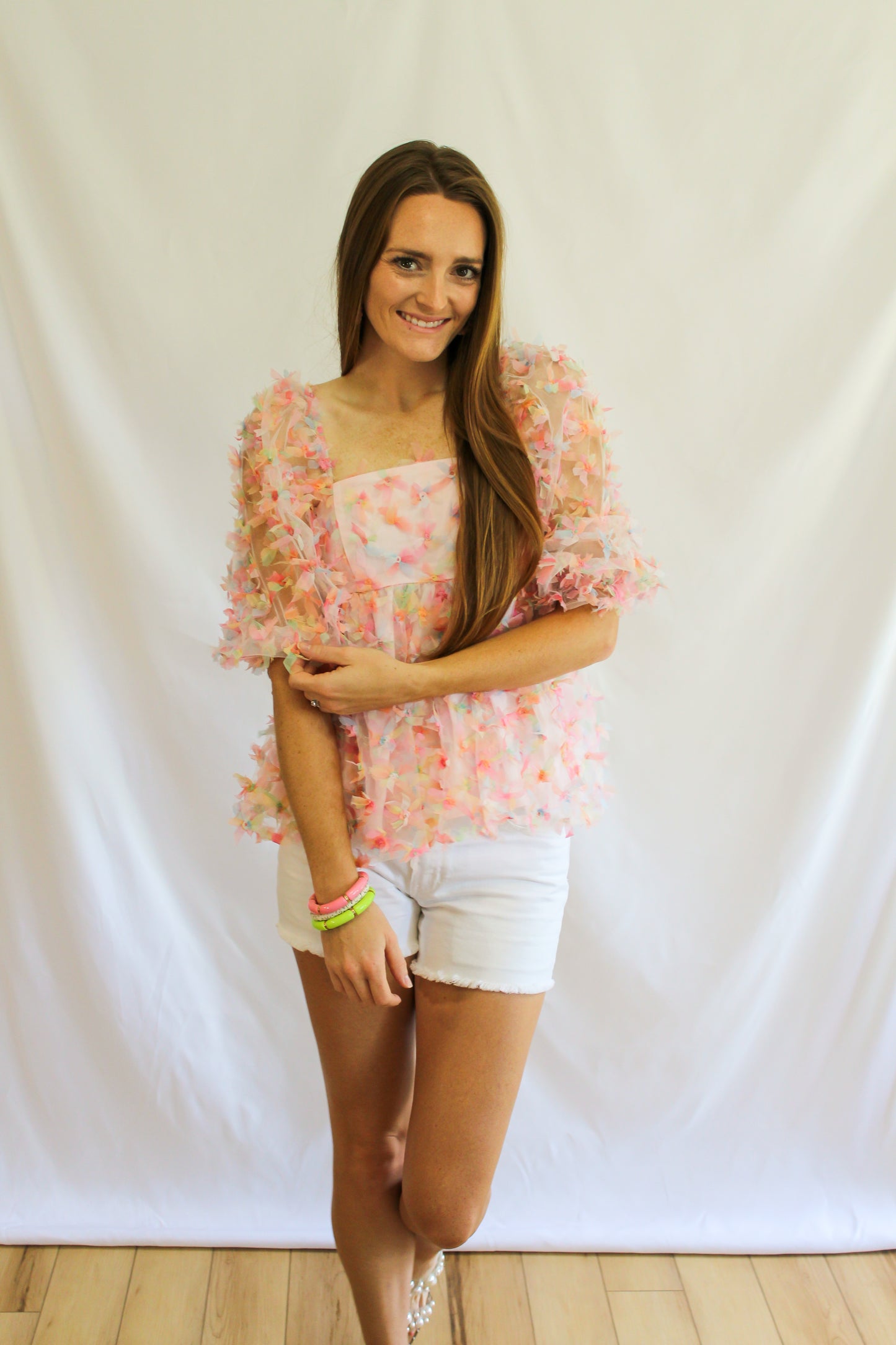 Evie Textured Top
