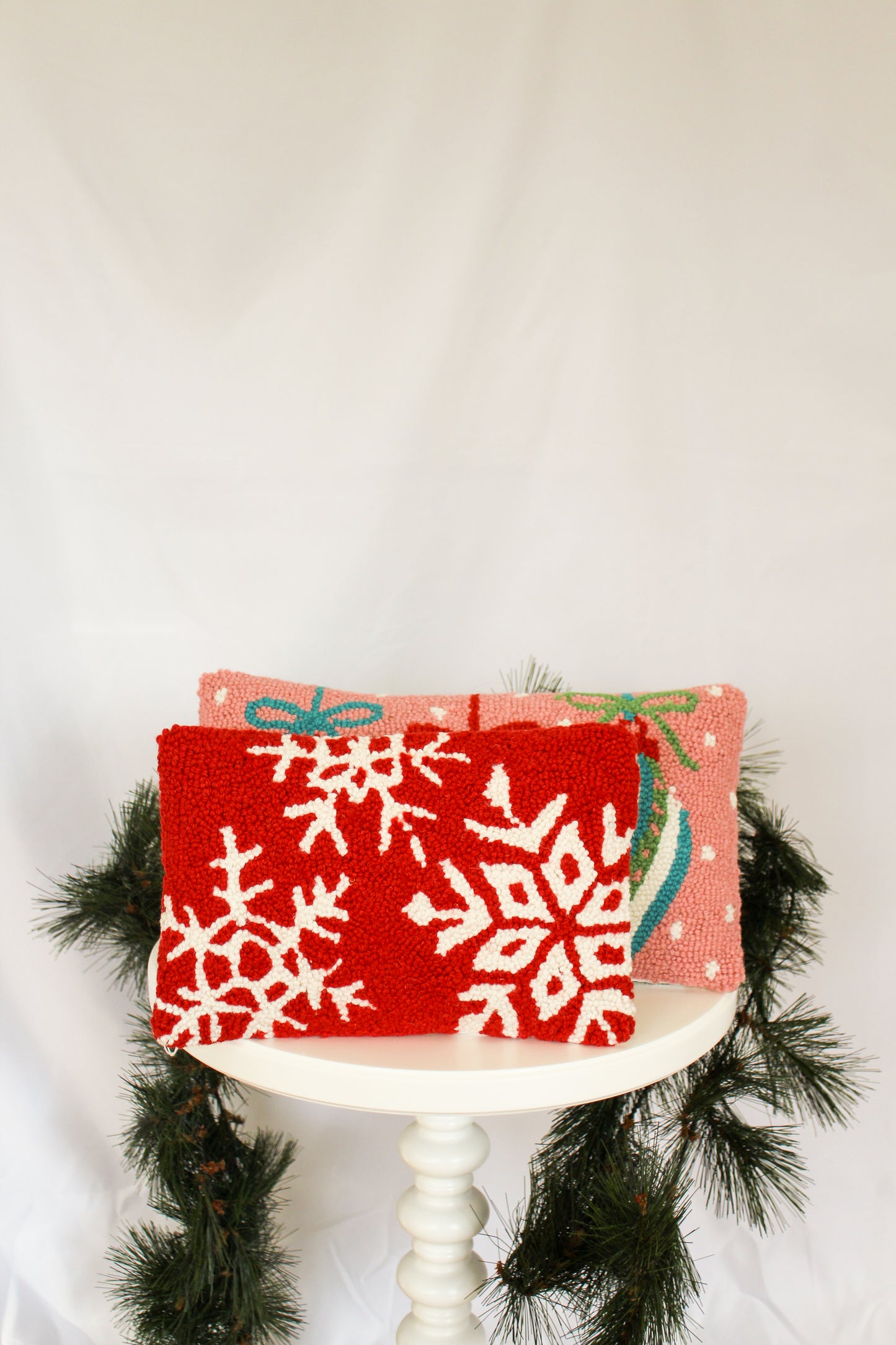 Snowflake Holiday Pillow