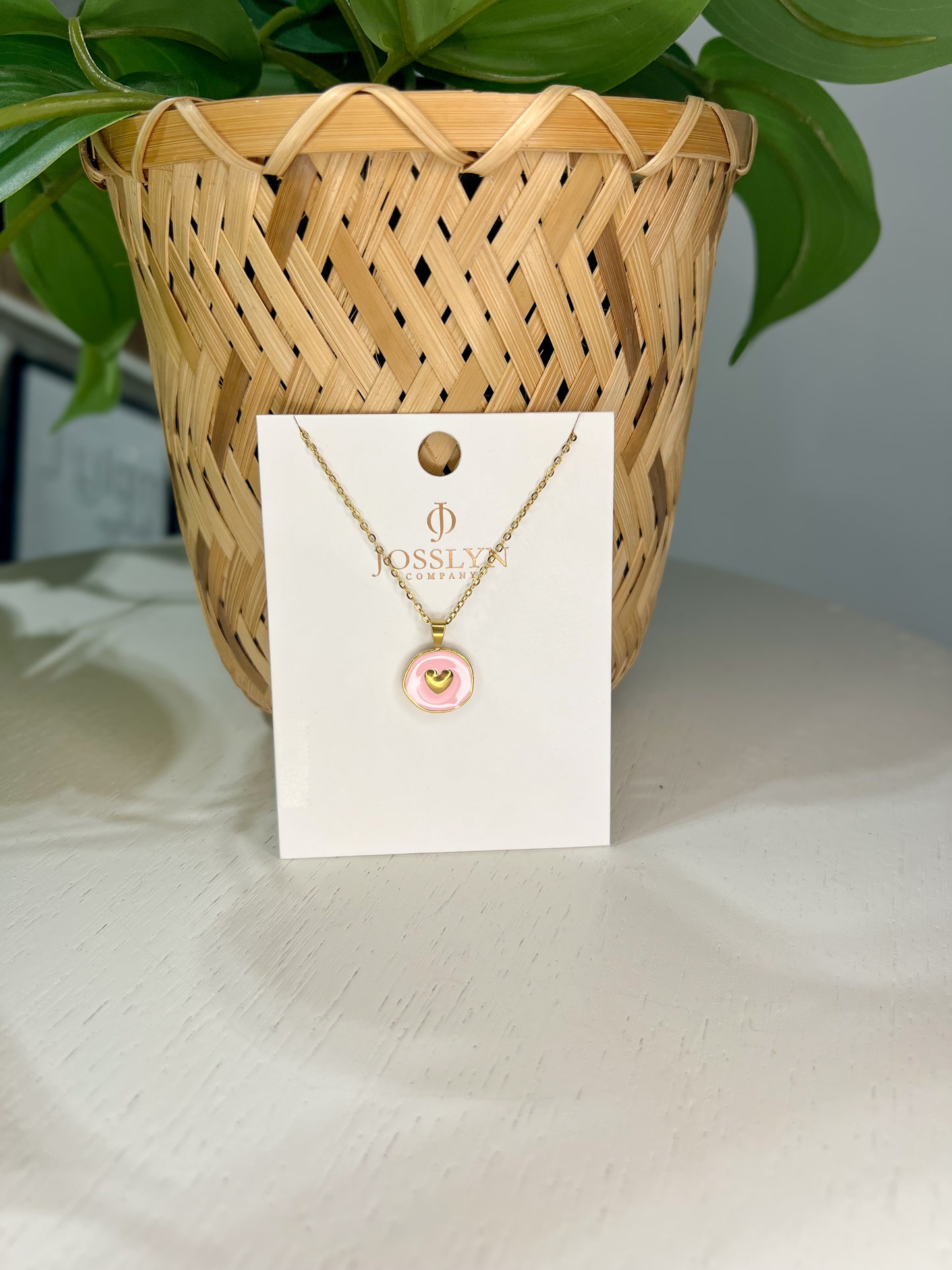 Heart Circle Necklace