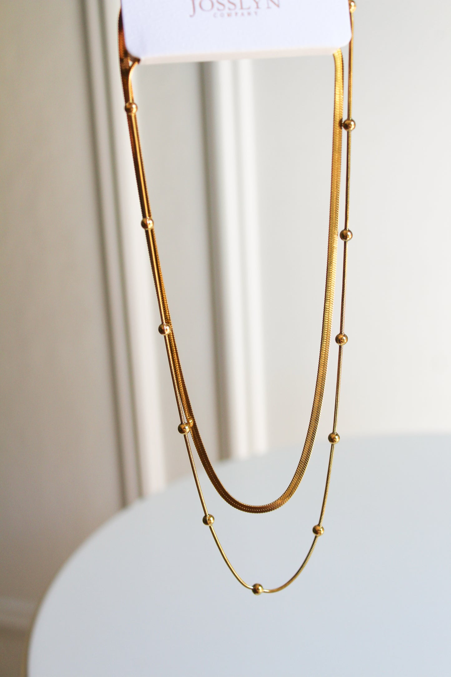 Jay Gold Layered Necklace