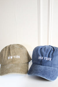 Vivian New York Hat-Vintage Denim