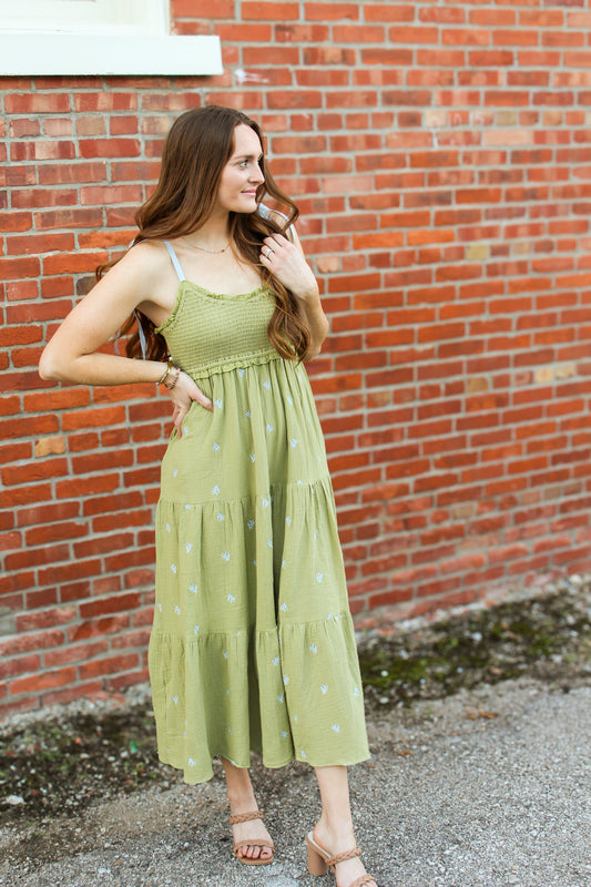 Leila Moss Maxi Dress