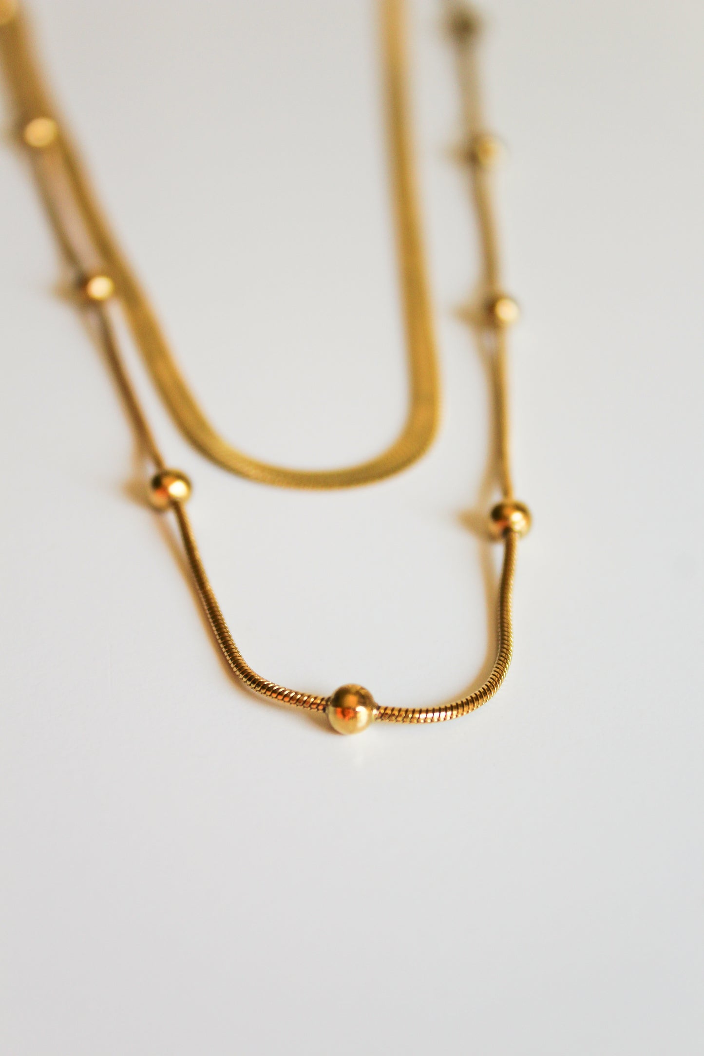 Jay Gold Layered Necklace