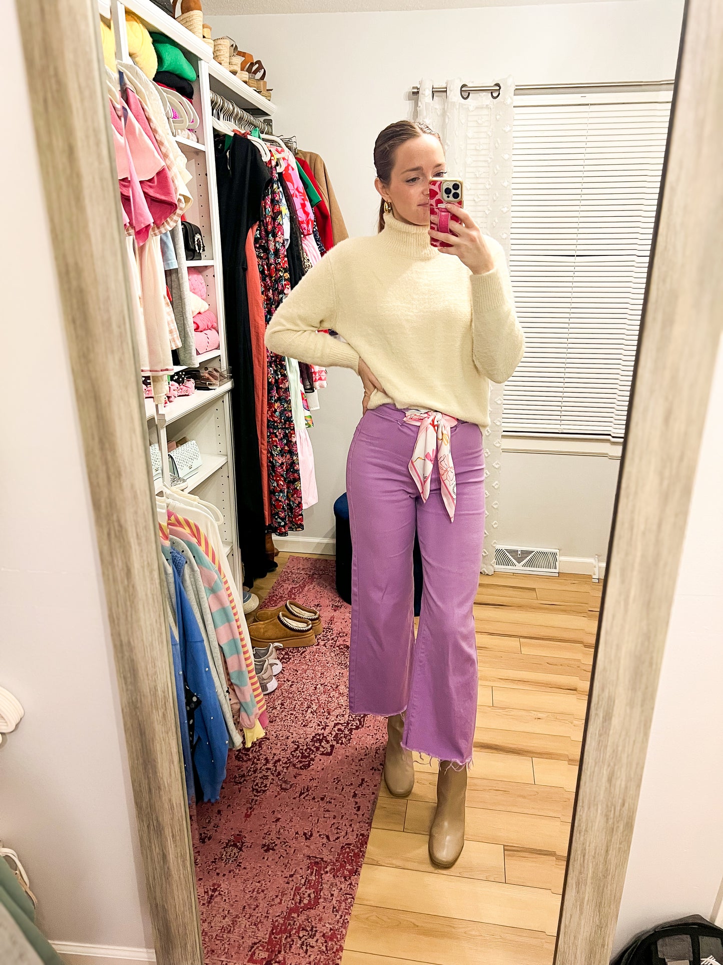 Silky Bow Scarf - Simply L Boutique