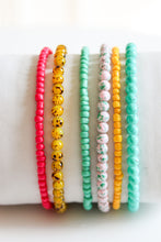 Load image into Gallery viewer, Multi Color Bead Bracelet Set