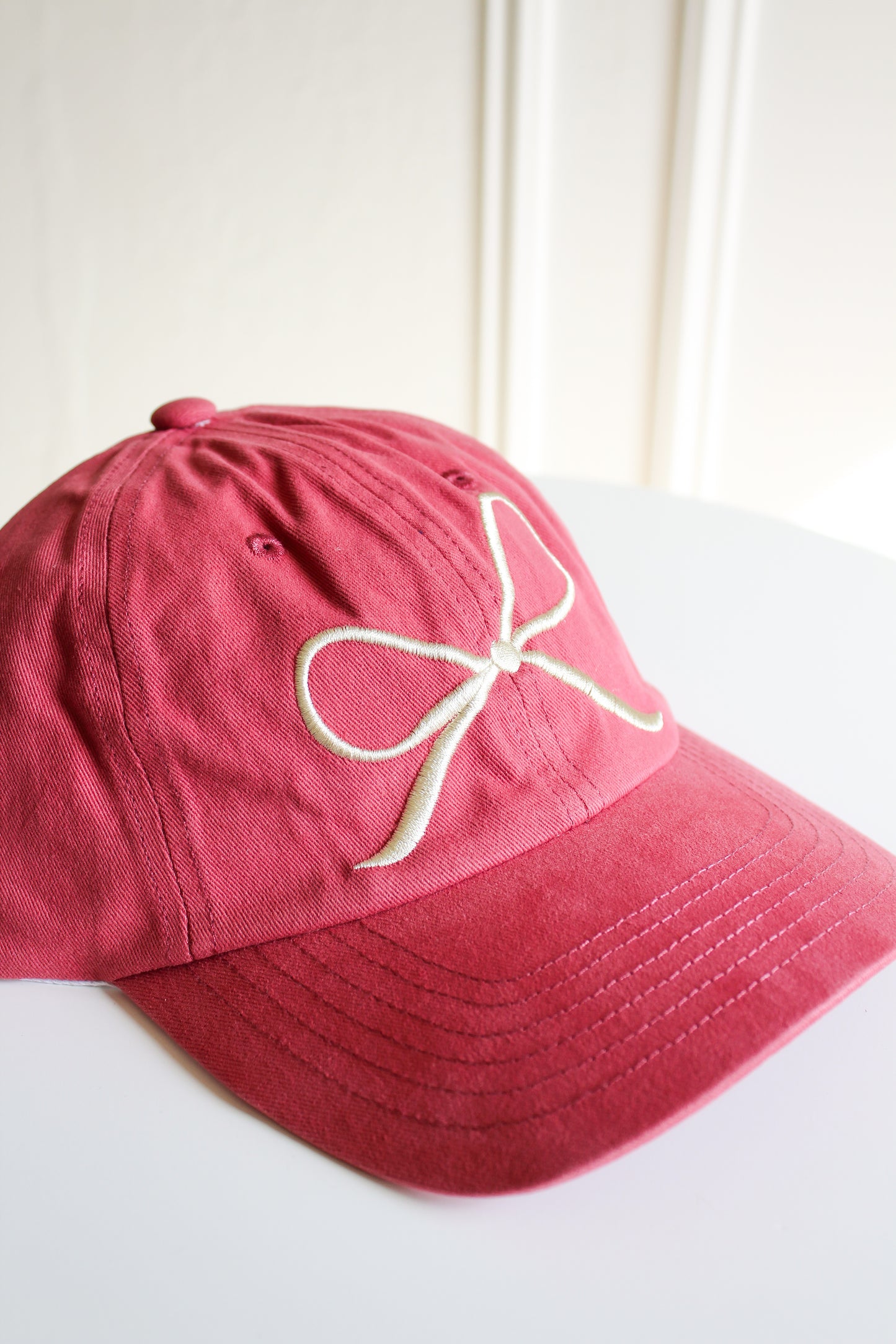 Georgie Bow Hat-Pink