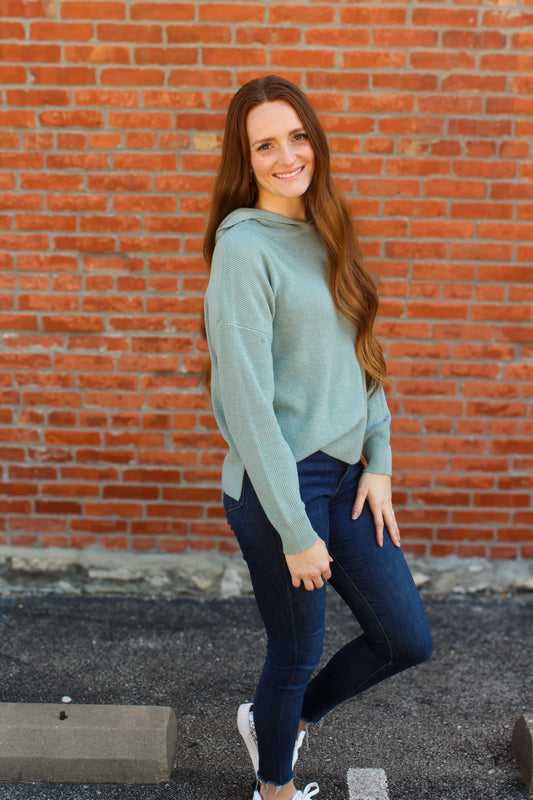 Jade Hoodie Sweater - Simply L Boutique