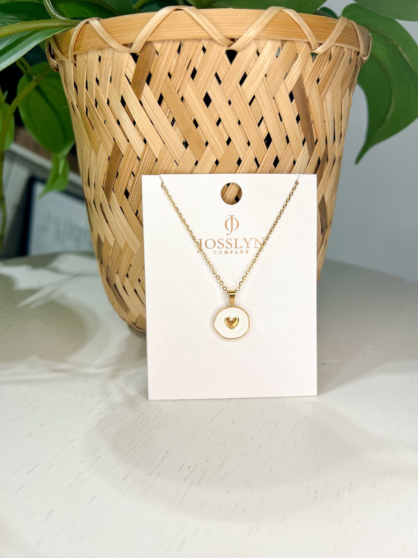 Heart Circle Necklace