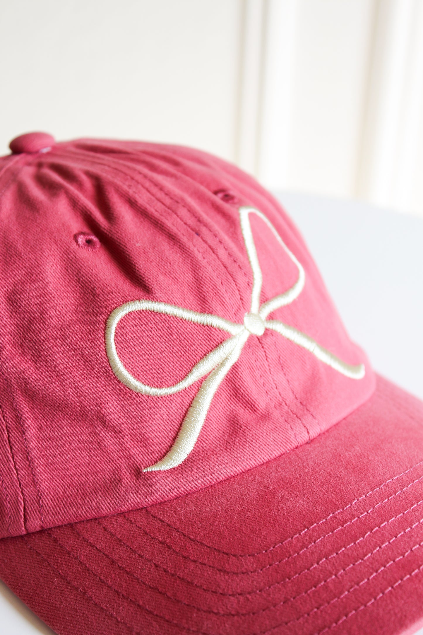 Georgie Bow Hat-Pink