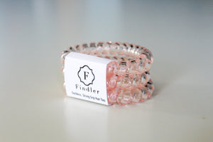 Clear Light Pink Hair Ties - Simply L Boutique