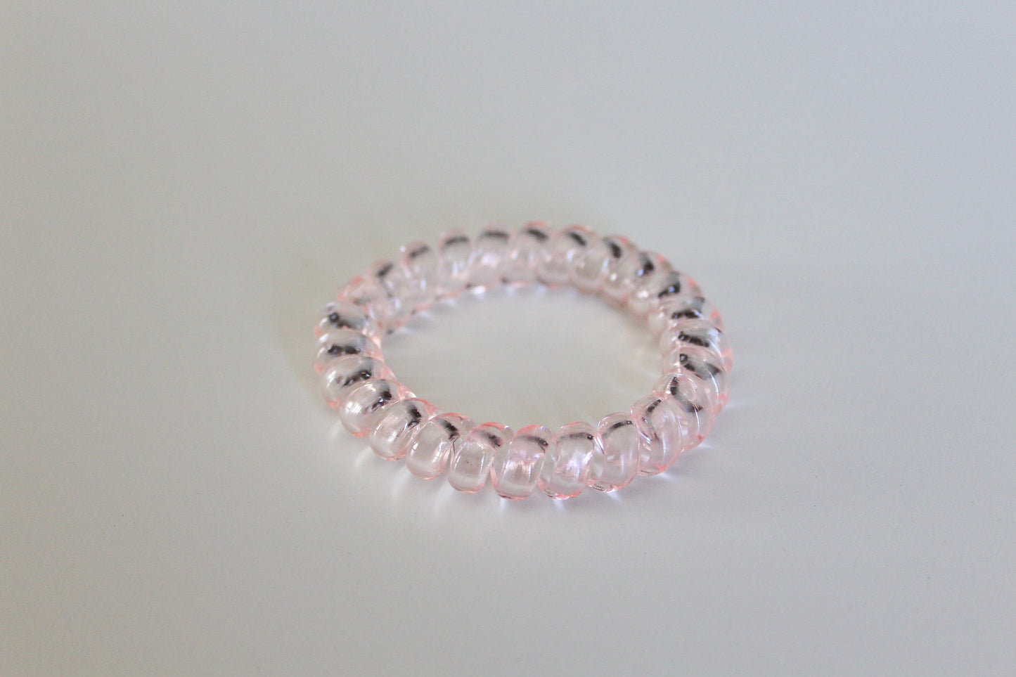 Clear Light Pink Hair Ties - Simply L Boutique