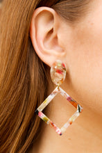 Load image into Gallery viewer, Speckled Diamond Dangles - Simply L Boutique
