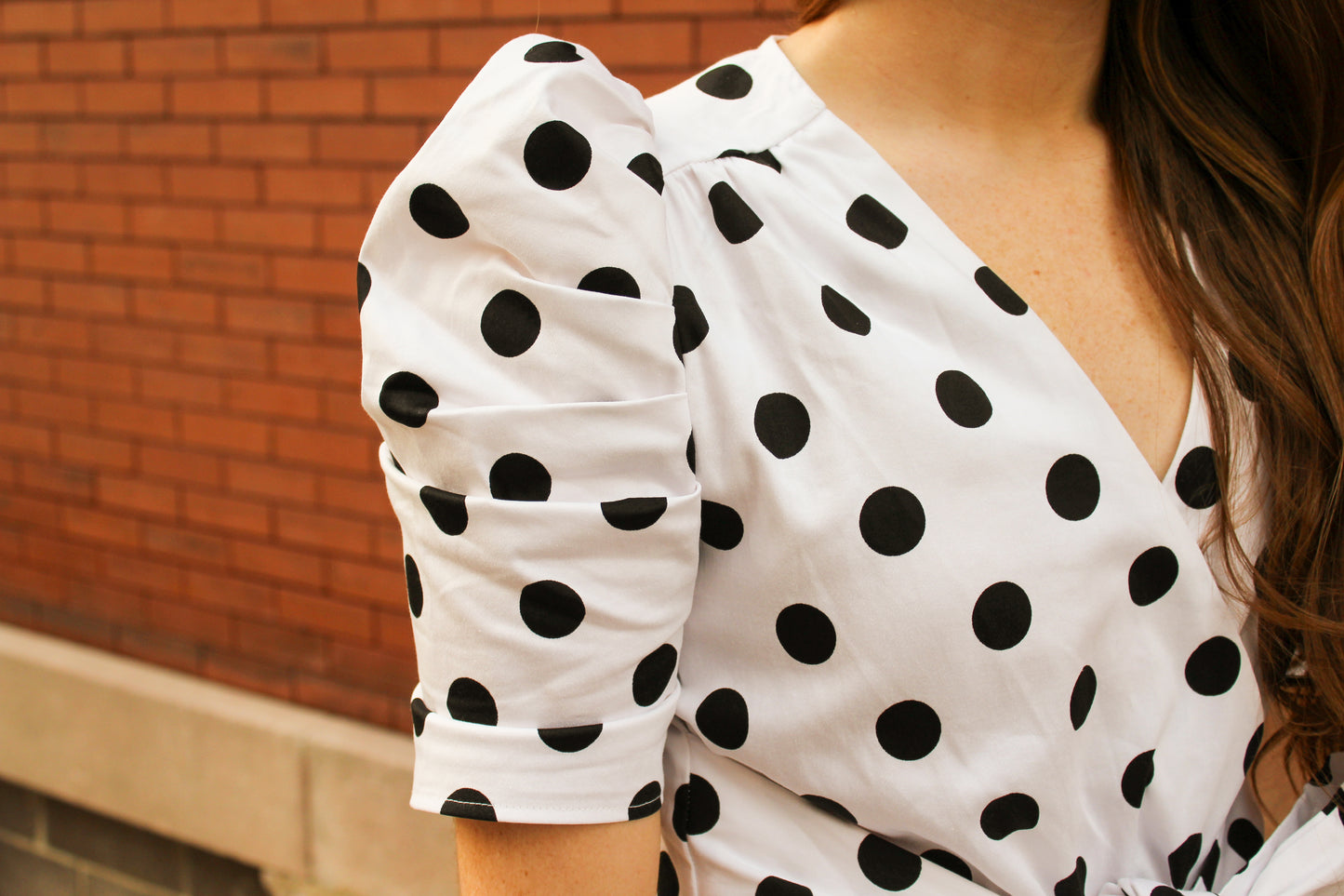 Dot To Dot Polka Dot Top - Simply L Boutique