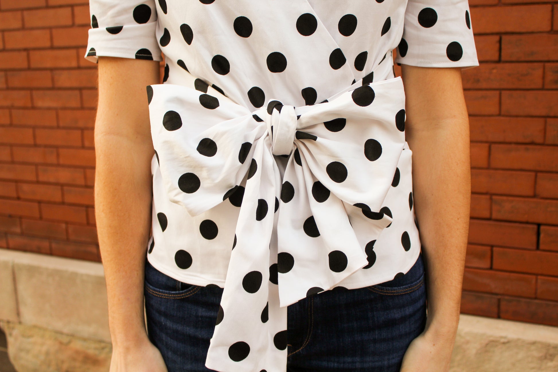 Dot To Dot Polka Dot Top - Simply L Boutique