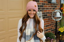 Load image into Gallery viewer, Pink Pom Pom Beanie