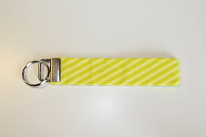 Stripes on Stripes Key Wristlet - Simply L Boutique