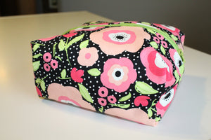 Floral Polka Dot Utility Bag - Simply L Boutique