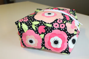 Floral Polka Dot Utility Bag - Simply L Boutique