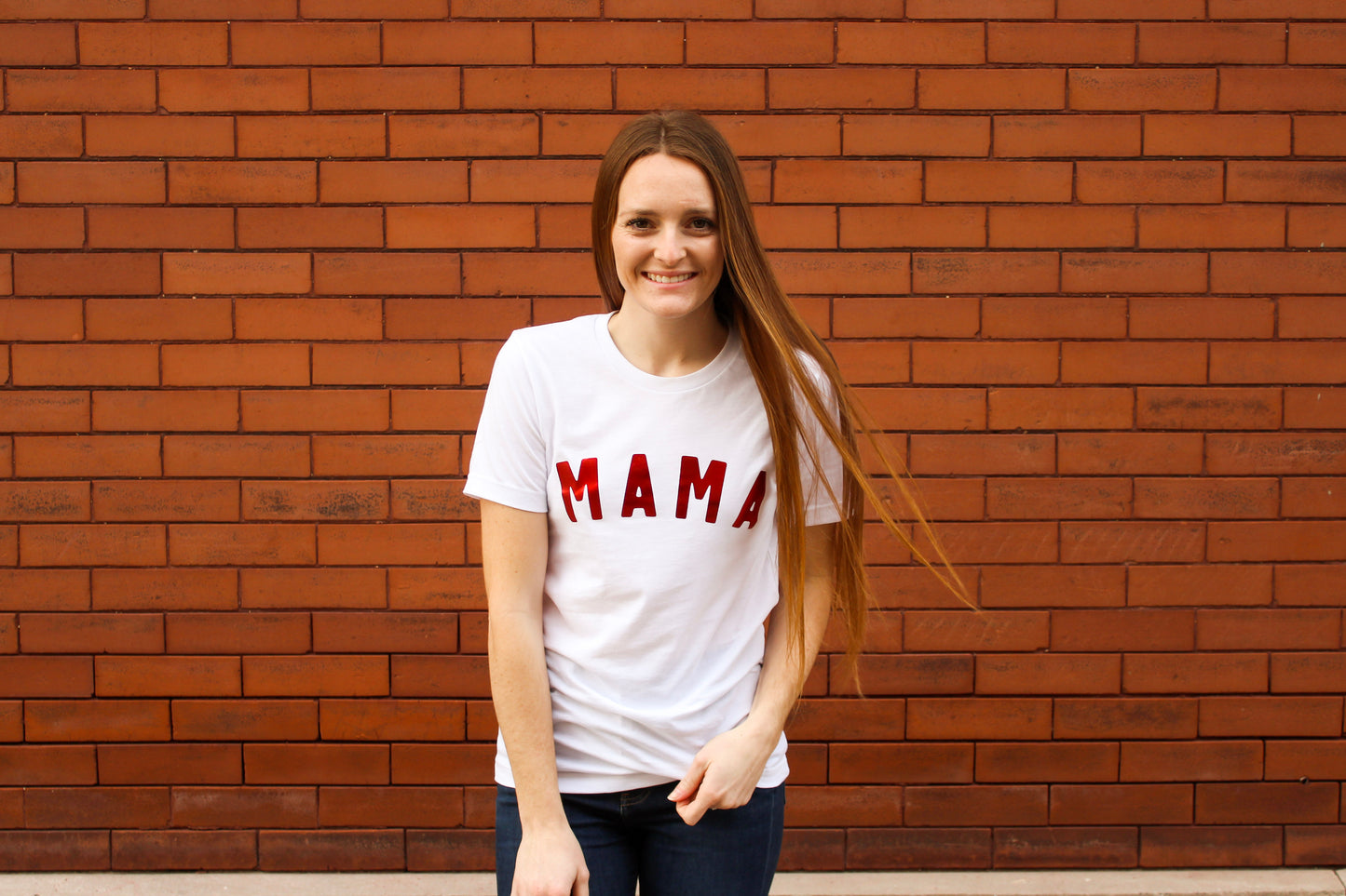 Mama Foil Graphic Tee