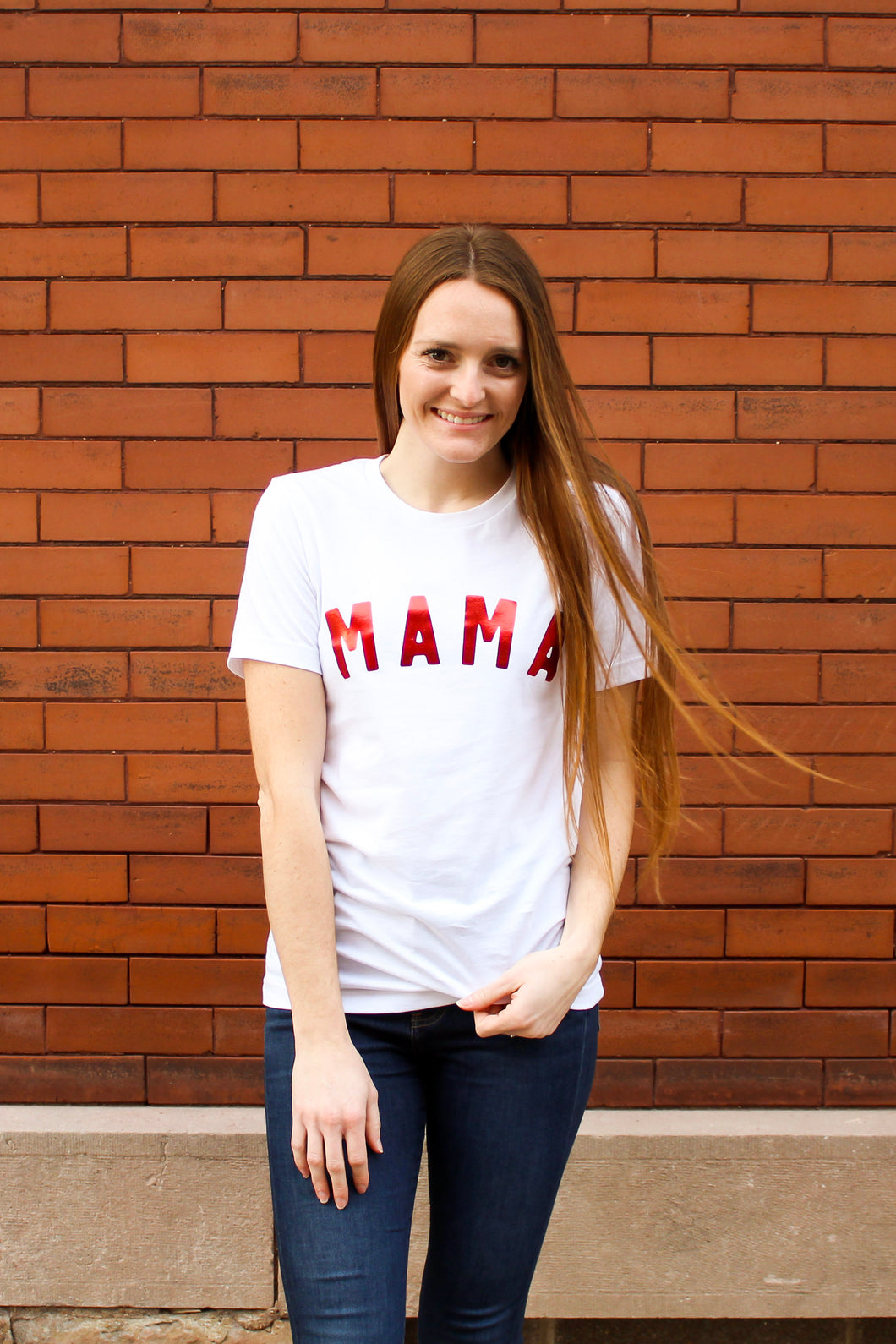 Mama Foil Graphic Tee