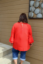 Load image into Gallery viewer, Double Ruffled Detail Top (Plus) - Simply L Boutique