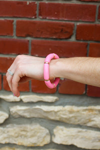 Pink & Gold Bracelet