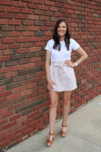 Load image into Gallery viewer, Paper Bag Button-Down Skirt - Simply L Boutique
