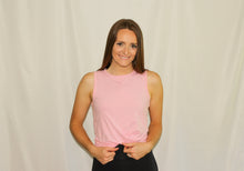 Load image into Gallery viewer, Bri Twisted Tank- Pink