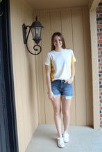 Load image into Gallery viewer, Mustard Side Stripe Tee - Simply L Boutique