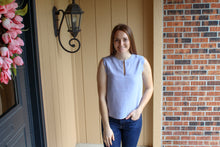 Load image into Gallery viewer, Woven Scalloped Tank - Simply L Boutique
