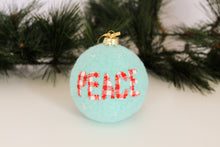 Load image into Gallery viewer, Peace Holiday Ornament