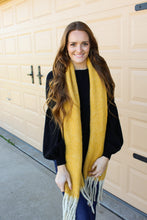 Load image into Gallery viewer, Mustard Scarf
