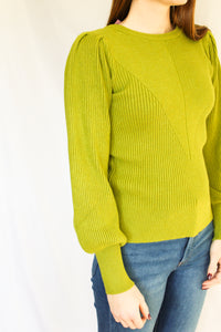 Pear Sleeve Detail Sweater