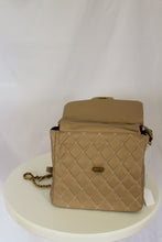 Load image into Gallery viewer, Magnolia Quilted Mini Backpack(Khaki)